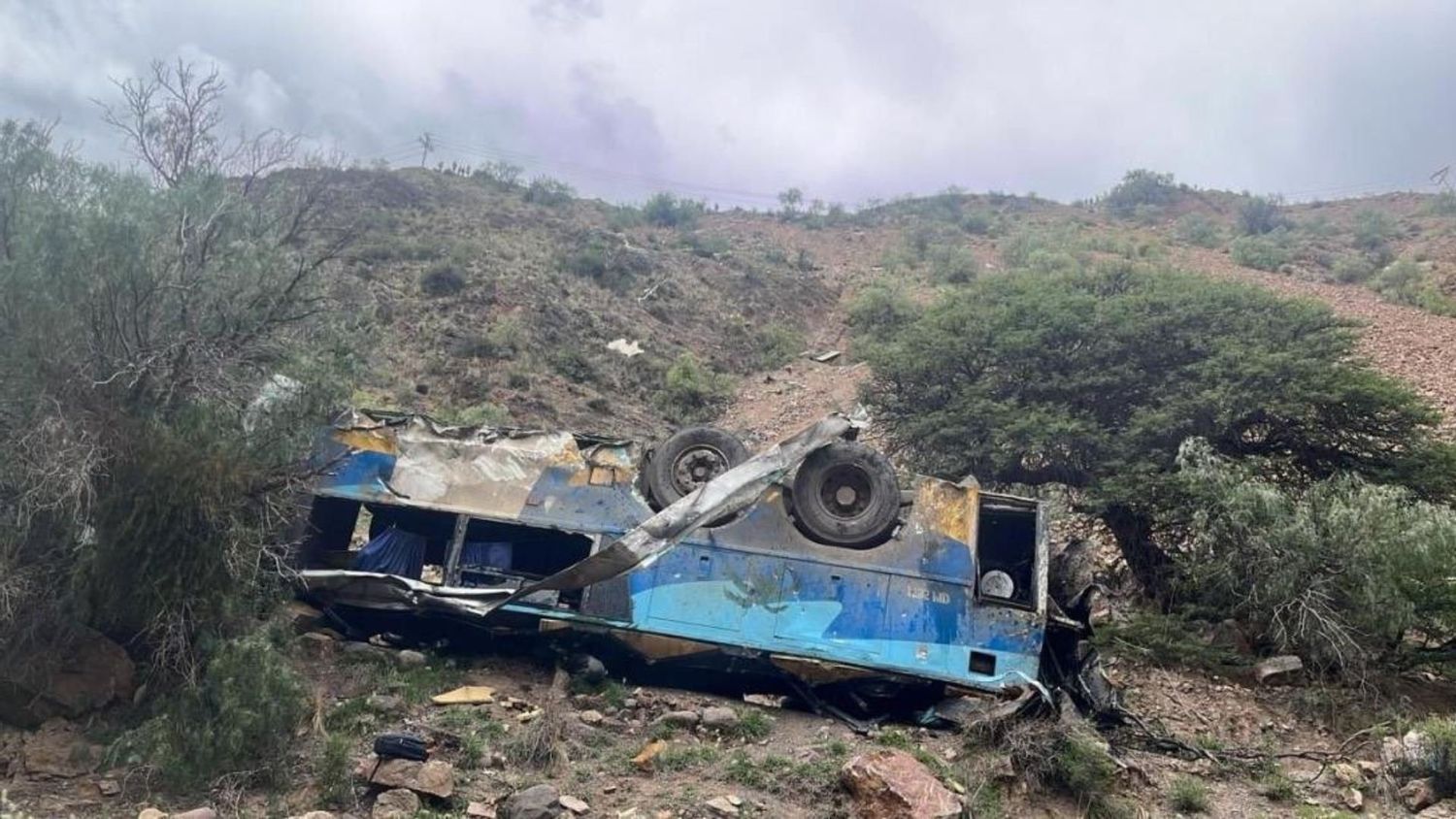 Varios-muertos-al-caer-un-camion-por-un-precipicio-en-Bolivia