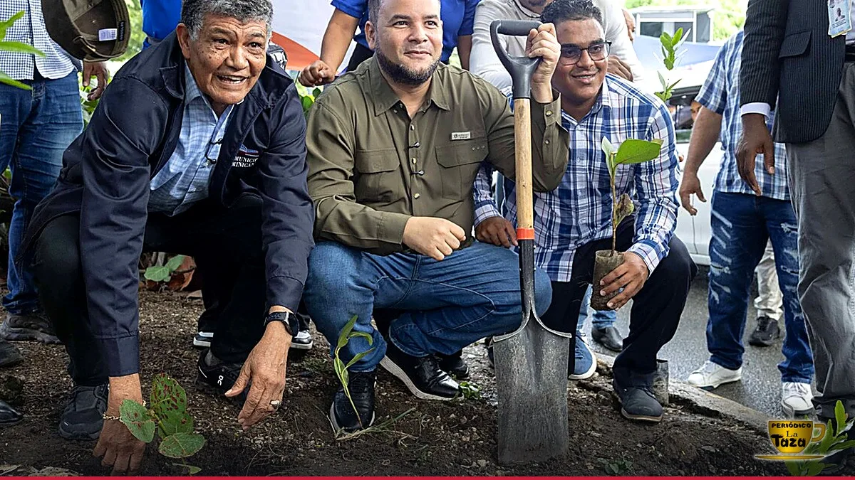 Santo Domingo Oeste se viste de verde